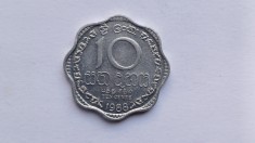 Sri Lanka -10 cenți 1988-UNC foto