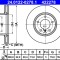 ATE 24.0122-0278.1 Disc frana