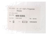 Şerveţel: c&acirc;rpă 150buc Utilizare: cleanroom uscate poliester