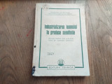 Cumpara ieftin INDUSTRIALIZAREA LEMNULUI IN PRODUSE SEMIFINITE, 1950, MANUAL UZ SCOALA