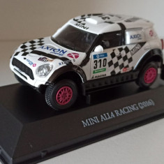 Macheta Mini All 4 Racing Rally Dakar 2016 - IXO/Altaya 1/43