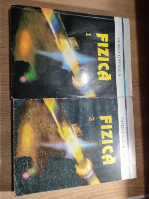 Fizica, volumul 1 + volumul 2 - Doina Gavrila (Editura Didactica si Pedagogica, 1994, 1996) - curs universitar foto