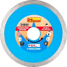 Disc diamantat, ceramica, taiere umeda, 115 mm/22.23 mm, Richmann foto