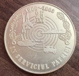 QW1 201 - Medalie - tematica militara - iInstitutul de cercetare - dezvoltare al Armatei la 25 ani - 1968 - 1993