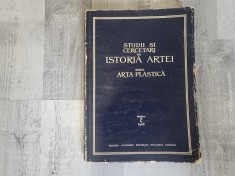 Studii si cercetari de Istoria Artei, seria Arta plastica 1966