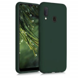 Husa pentru Samsung Galaxy A20e, Silicon, Verde, 48738.169, Carcasa