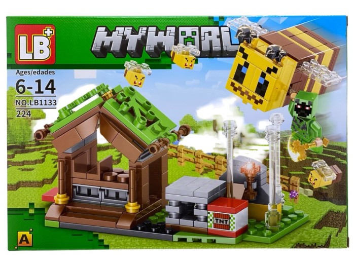Lego gen Minecraft albina NO.LB1133-A