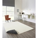 Covor Premium Belgian Model 71301-056, Marime 60 x 115 cm, Crem, Inaltime Fir 20 mm, Antialergic, Polipropilena, Living, Dormitor, Sufragerie, Birou