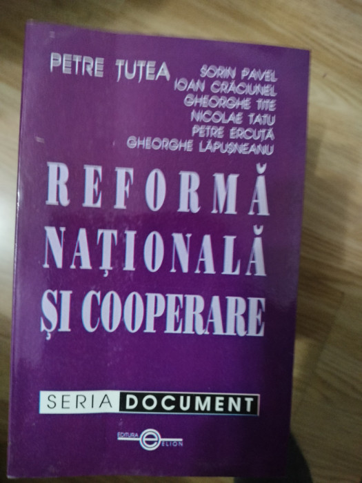 REFORMA NATIONALA SI COOPERARE