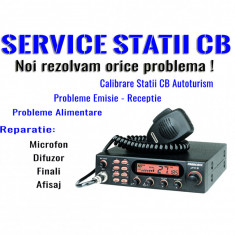 Service Statie CB Emisie &#8211; Receptie