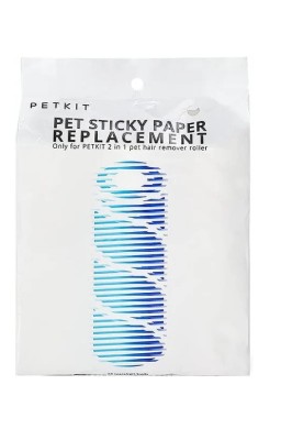 Set de 3 role pentru scame Petkit, hartie, alb foto