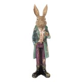 Cumpara ieftin Figurina Iepuras Paste polirasina multicolora 7x6x24 cm