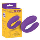Dulce cuplu Purple stimulator de masaj stimulant