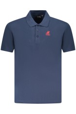 U.S. Grand POLO Tricou polo barbati cu logo brodat, Regular fit, bleumarin, S foto