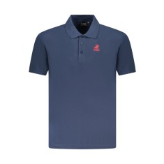 U.S. Grand POLO Tricou polo barbati cu logo brodat, Regular fit, bleumarin, S