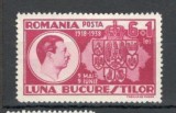 Romania.1938 Expozitia &quot;Luna Bucurestilor&quot; TR.54, Nestampilat