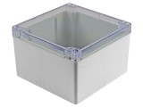 Carcasă Universală Policarbonat 140x140x90mm 1554QA2GYCL
