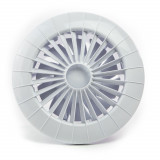 Ventilator baie cu montaj in tavan aRid &Oslash; 120 HS, Debit 158 mc/h, Senzor de umiditate, Timer, Alb