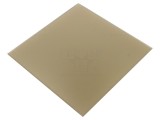 Panou decorativ din sticlă auriu perlat pentru ventilație ORNO