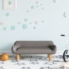 VidaXL Canapea pentru copii, gri taupe, 70x40x24 cm, material textil
