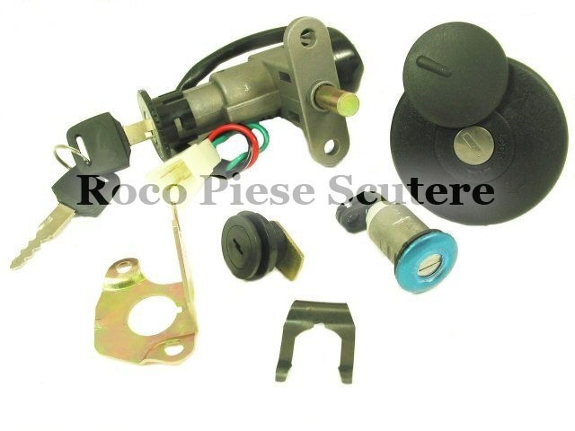 Contact pornire scuter chinezesc 4T 50-80cc (roata 12) - tip 2 Contact pornire scuter chinezesc 4T 50-80cc (roata 12) - tip 2