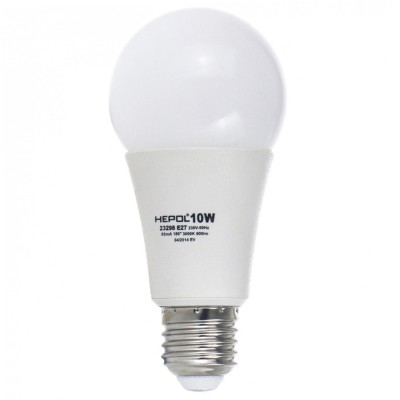 Bec LED Hepol clasic A60 E27 10W 850lm lumina calda 3000 K foto