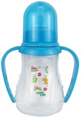 BIBERON DECORAT CU MANERE TETINA SILICON 150ML