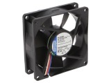 Ventilator axial DC 24V 80x80mm 58m3/h 26dBA