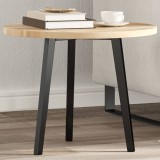 vidaXL Blat de masă rotund, &Oslash;50x2 cm, lemn masiv de acacia
