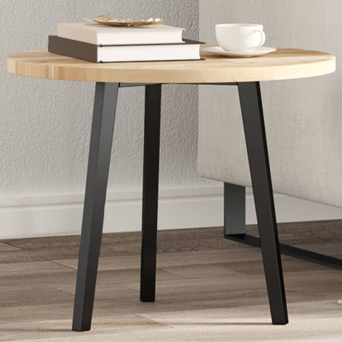 vidaXL Blat de masă rotund, &Oslash;50x2 cm, lemn masiv de acacia 4008683