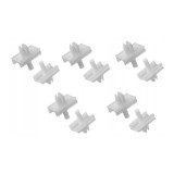 Set 10 clipsuri ornament BMW Seria 5 (E34), 12.87-06.1996, lateral ornamente, 10 bucati,