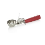 Portionator Inghetata Maner Rosu &Oslash; 5 cm, 40 ml &ndash; Inox 18/8