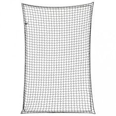 vidaXL Plasă de remorcă cu funie elastică, negru, 3x2 m, PP