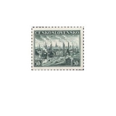 Cehoslovacia 1938 - expo filatelic la Pilsen, neuzata