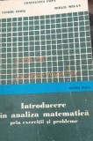 INTRODUCERE IN ANALIZA MATEMATICA PRIN EXERCITII SI PROBLEME POPA,MEGAN ,HIRIS