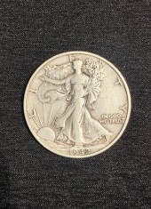Moneda argint half dollar 1942S