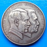 Adolf Hitler 1933 Reichskanzler Hindenburg 38mm