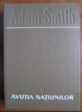 Adam Smith - Avutia natiunilor (volumul 2) Ed. Academiei 1965