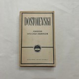 F. M. Dostoievski - Amintiri din casa mortilor
