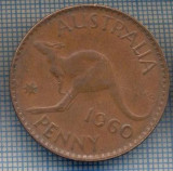 AX 914 MONEDA- AUSTRALIA - 1 PENNY -ANUL 1960 -STAREA CARE SE VEDE