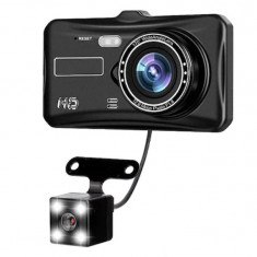 Camera auto DVR Dual fata spate, 1080P Full HD, 170 grade