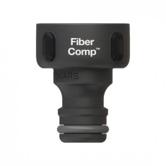 FISKARS. Adaptor robinet FiberComp, filet exterior de 3/4&amp;quot;