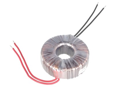 Transformator Toroidal 100VA 230V 14V 7.14A Cabluri foto