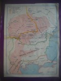 HOPCT DOCUMENT ROMANIA-HARTA VECHE NR 15 EPOCA ASANILOR D=285/210 MM -1920, Romania 1900 - 1950, Documente