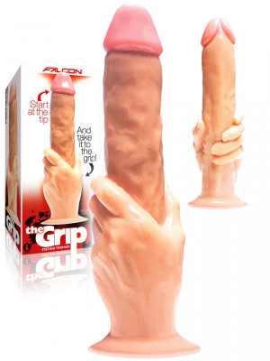 Dildo Natural Realistic, The Grip Cock-In-Hand, Iconbrands, 32 cm foto