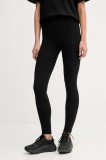 EA7 Emporio Armani colanti culoarea negru, cu imprimeu, AF12484.7W000539