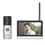 Cumpara ieftin Aproape nou: Interfon video inteligent fara fir PNI SafeHome PT770 WiFi, Full HD 10