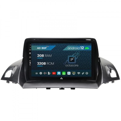 Navigatie Ford Kuga C-Max (2011-2018), Android 12, P-Octacore 2GB RAM + 32GB ROM, 9 Inch - AD-BGP9002+AD-BGRKIT114 foto