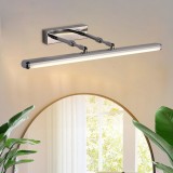 Aplica LED de Baie, BALATON, 16W, liniara, lumina Neutra, Crom Lucios ModernLight Concept
