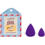 PuroBIO Cosmetics Dear Santa SECRET burete pentru machiaj 2 bc &icirc;n ambalaj cadou 2 buc